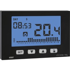 CRONOTERMOSTATO DIGITALE SETTIMANALE 230V TERMOSTATO PER CALDAIA VEMER VE728200
