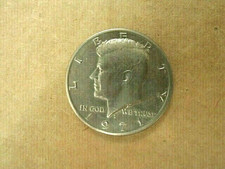 Old coin half dollar 1971 - old,