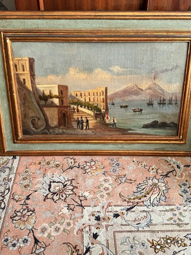 Olio tela xix secolo - su,