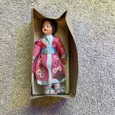 Vintage Doll Made In Florence Very Rare Original Box Collector Item