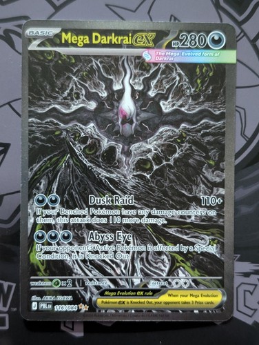 Mega darkrai pitch black - mega, ex