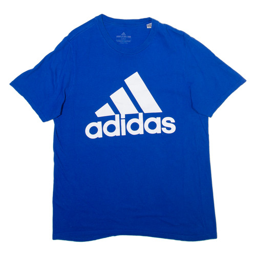 Adidas maglietta uomo - blu, m