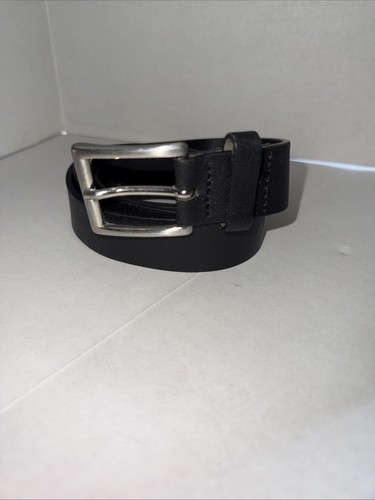 Cintura zara pelle nera - cintura, in