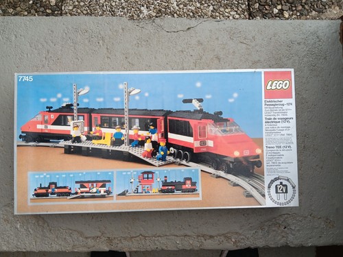 Lego 7745 treno passeggeri - lego,