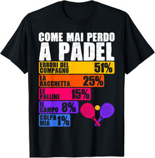 Come Mai Perdo a Padel Maglia