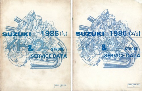 Suzuki 1986 dati di servizio - ~,