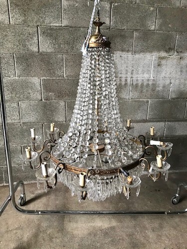 Elegante lampadario impero - lampadario, a