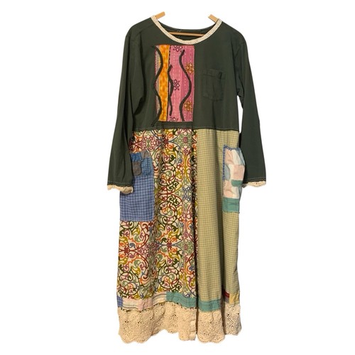 Maxi abito midi upcycled - , l