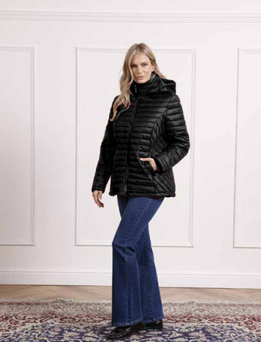 Piumino leggero nero donna - piumino, da