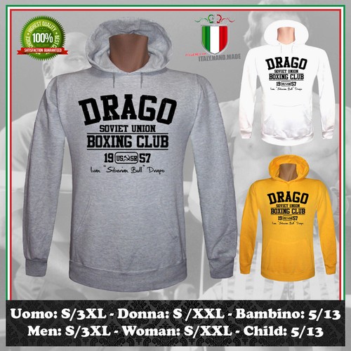 Felpa drago boxing - felpa,