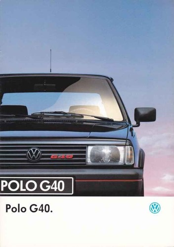 Catalogue brochure polo g40 - polo,