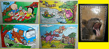 Lotto 5 Puzzle KINDER varie collezioni anni '90 / 2010 - WARNER BROS - ANIMALI 