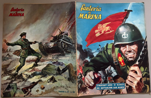 Fanteria marina anni - 50, di