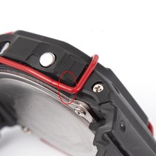1PZ Paraurti Orologio Acciaio