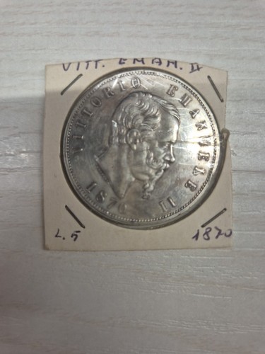 Vittorio emanuele 5 lire - 5,