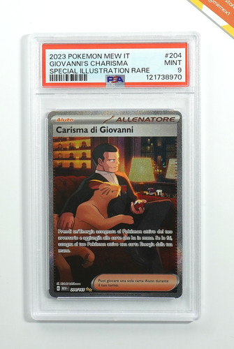 Pokemon psa giovanni - pokemon, giovanni's