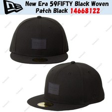 New Era 59FIFTY Black Woven