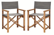 SEDIA REGISTA IN LEGNO TELA