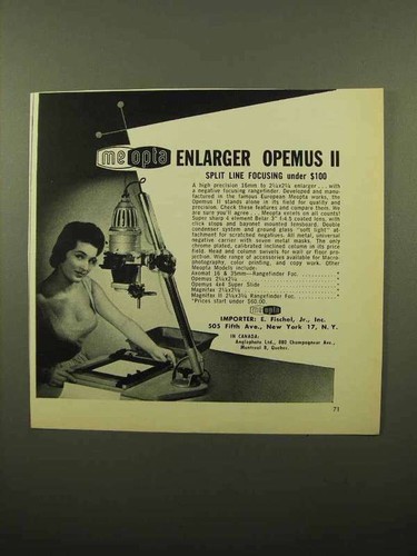 Pubblicità meopta enlarger - meopta,