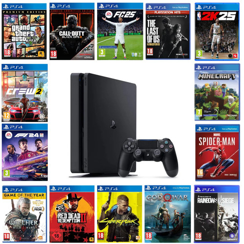 Playstation ps4 slim tb - slim, 1
