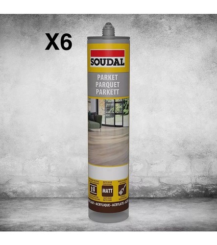 Soudal grigio scuro parquet - 6x,
