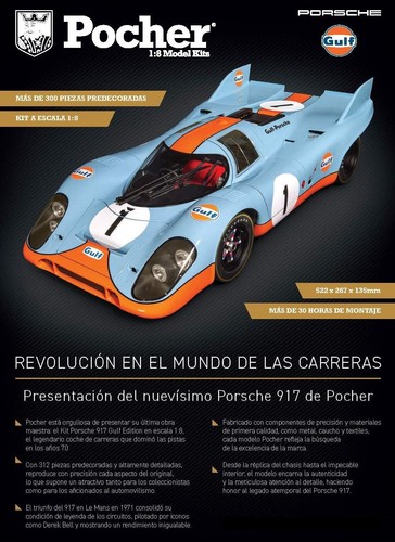 Pocher porsche 917 gulf - 917,