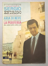 Due nuove canzoni di Sergio Endrigo - Aria di neve - La periferia