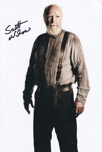 Autografo firmato scott wilson - scott,