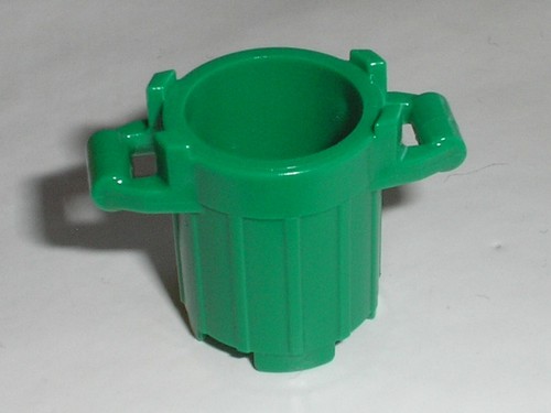 Poubelle verte lego green - lego,