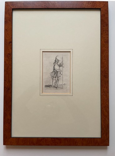 Salvator rosa soldato in - rosa.,
