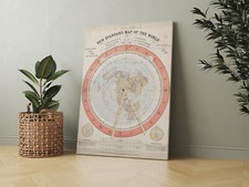 Mappa della Terra Piatta