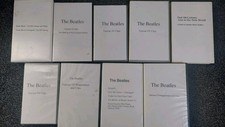 9 VHS tapes Of BEATLES TV shows