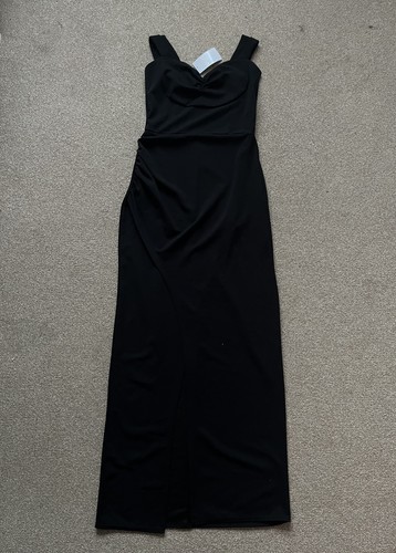 Maxi abito nero - , taglia