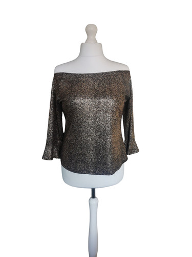 Top nero e rame - top, m&s