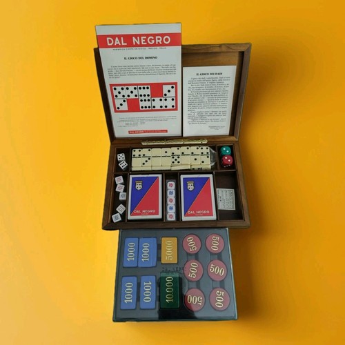 Scatola legno carte - legno, gioco