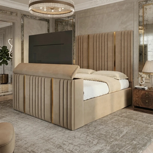Struttura letto linestyle - struttura, tv