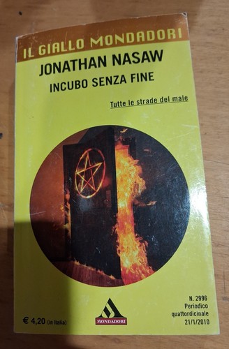 Libro romanzo incubo - libro, senza