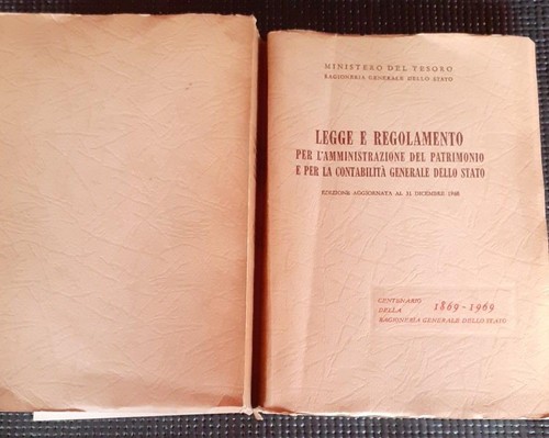 Legge regolamento per - e,