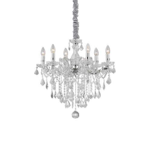 Florian sp6 cromo lampadario