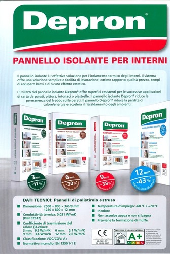 Pannelli isolanti depron - pannelli,
