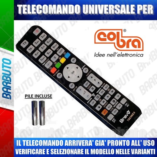 Telecomando universale cobra - telecomando,