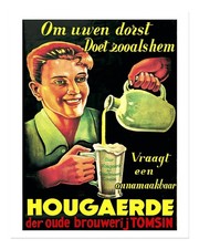 Poster birra vintage - , arte
