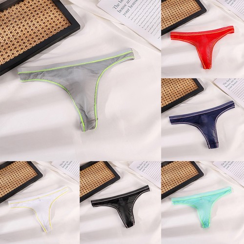Slip uomo maglia trasparente