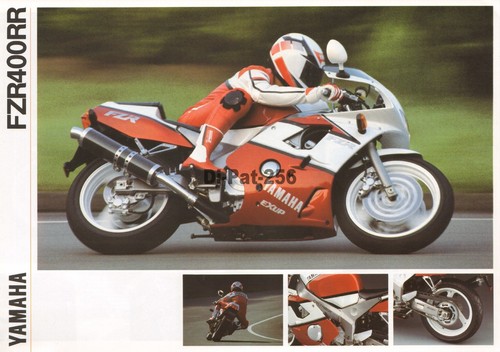Brochure yamaha fzr 400 - :, rr
