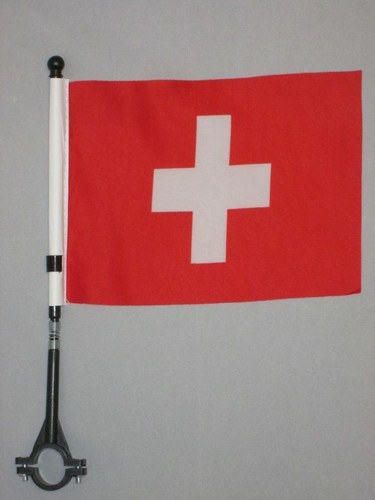 Bandiera per bici svizzera - bandiera,
