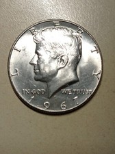MEZZO DOLLARO ARGENTO 1967 KENNEDY 