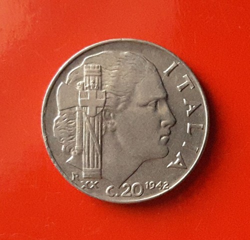 Centesimi 1942 errore - 20,