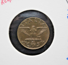 Moneta 1942 Italia Regno 5