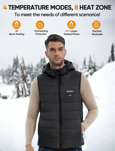 Gilet riscaldato uomo - gilet,