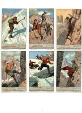 Italia - 1936 - LIEBIG - Alpinismo - Serie Completa - Sanguinetti 1326- (MP2540)